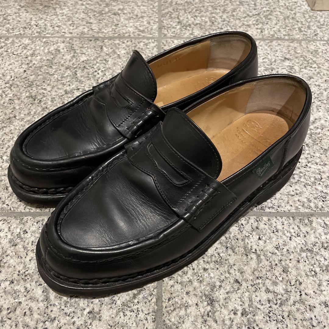 パラブーツ/paraboot/ランス/黒/UK7.5