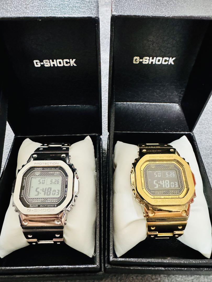 カシオ G-SHOCK GMW-B5000 【ゴールド&シルバー】