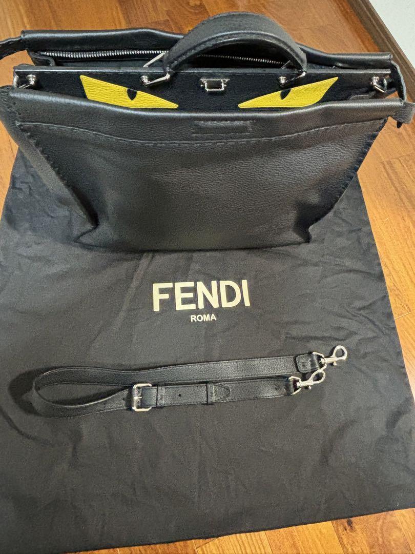 フェンディ FENDI ピーカブー セレリア ラージ モンスターアイ バッグ