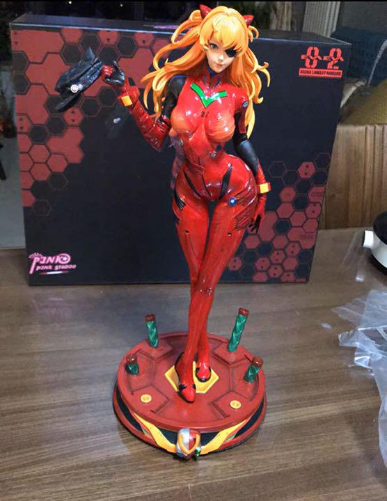 新世紀エヴァンゲリオン アスカ 1/4 ガレージキット ガレキ スタチュー ③