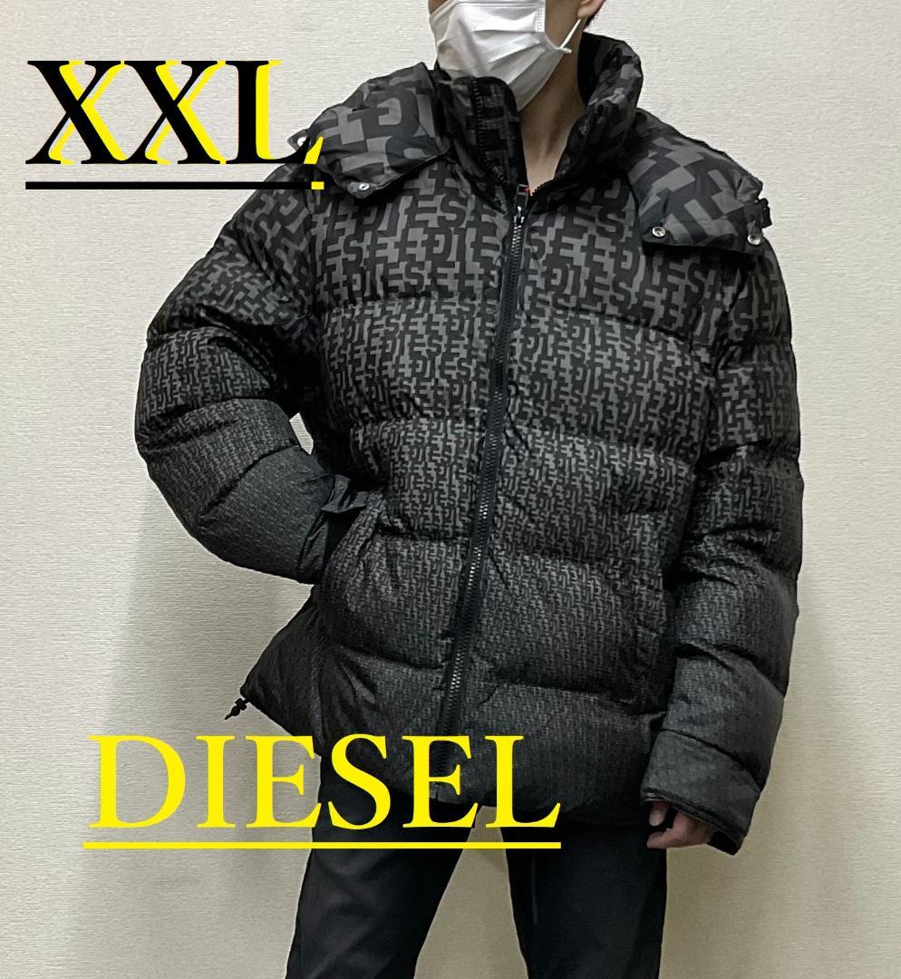 ディーゼル　パデッド ジャケット 1322　XXLサイズ　ブラック　DIESEL