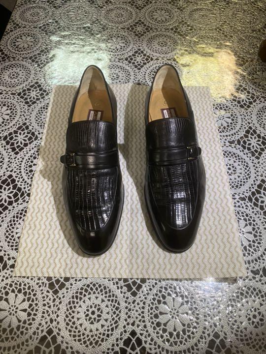 アルティオリ　革靴　黒　ローファー　革　ARTIOLI