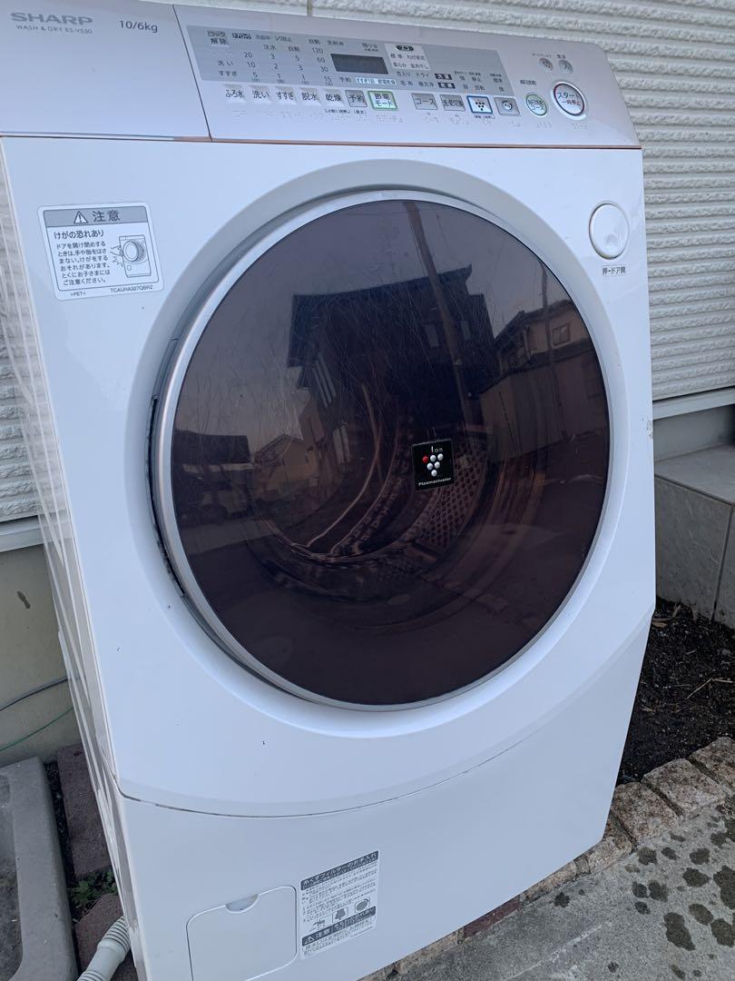 シャープ ドラム式洗濯乾燥機 ES-V530