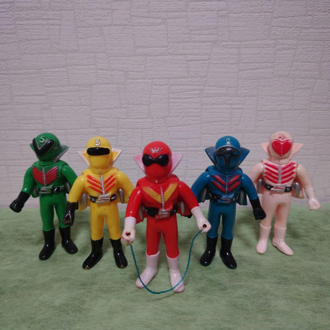 秘密戦隊ゴレンジャー ソフビ ポピー