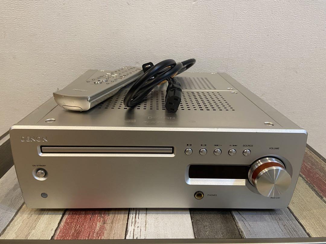 Denon スーパーオーディオCDアンプ プレミアムシルバー RCD-CX1