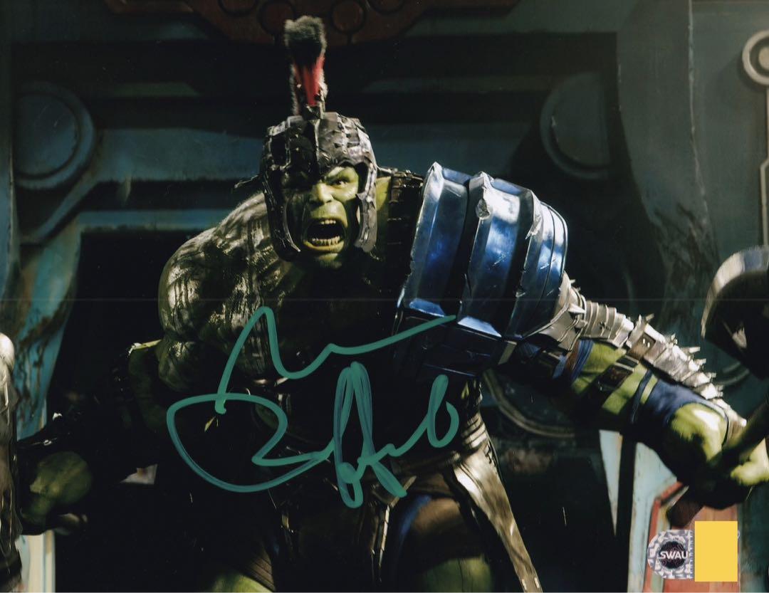 【マーベル MCU 】マーク・ラファロ 直筆サイン ブルース・バナー ハルク