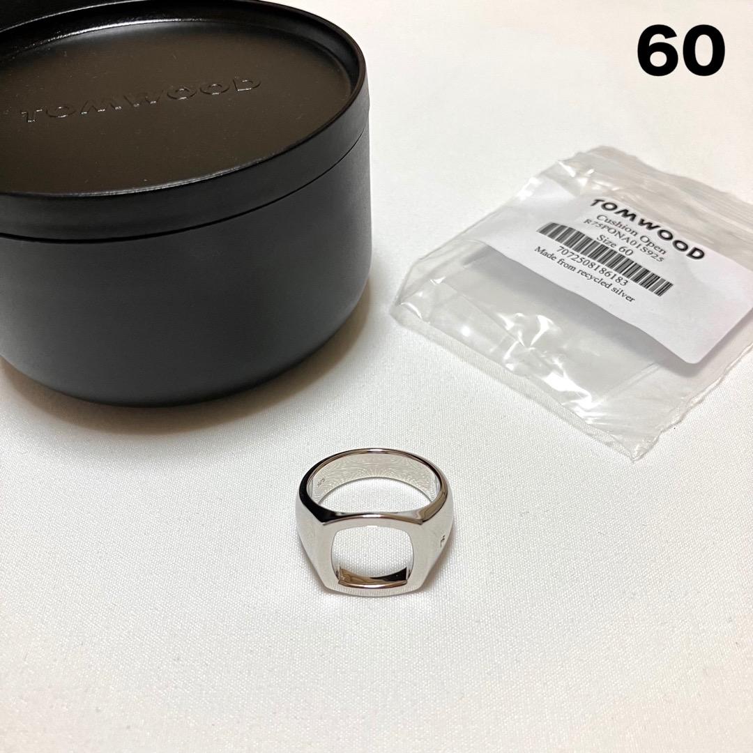 新品 60 TOMWOODCUSHION OPEN RING 5604