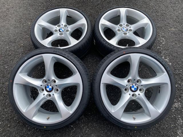 新品タイヤ 希少BMW 3シリーズ(E90)オプション純正 スタースポーク230