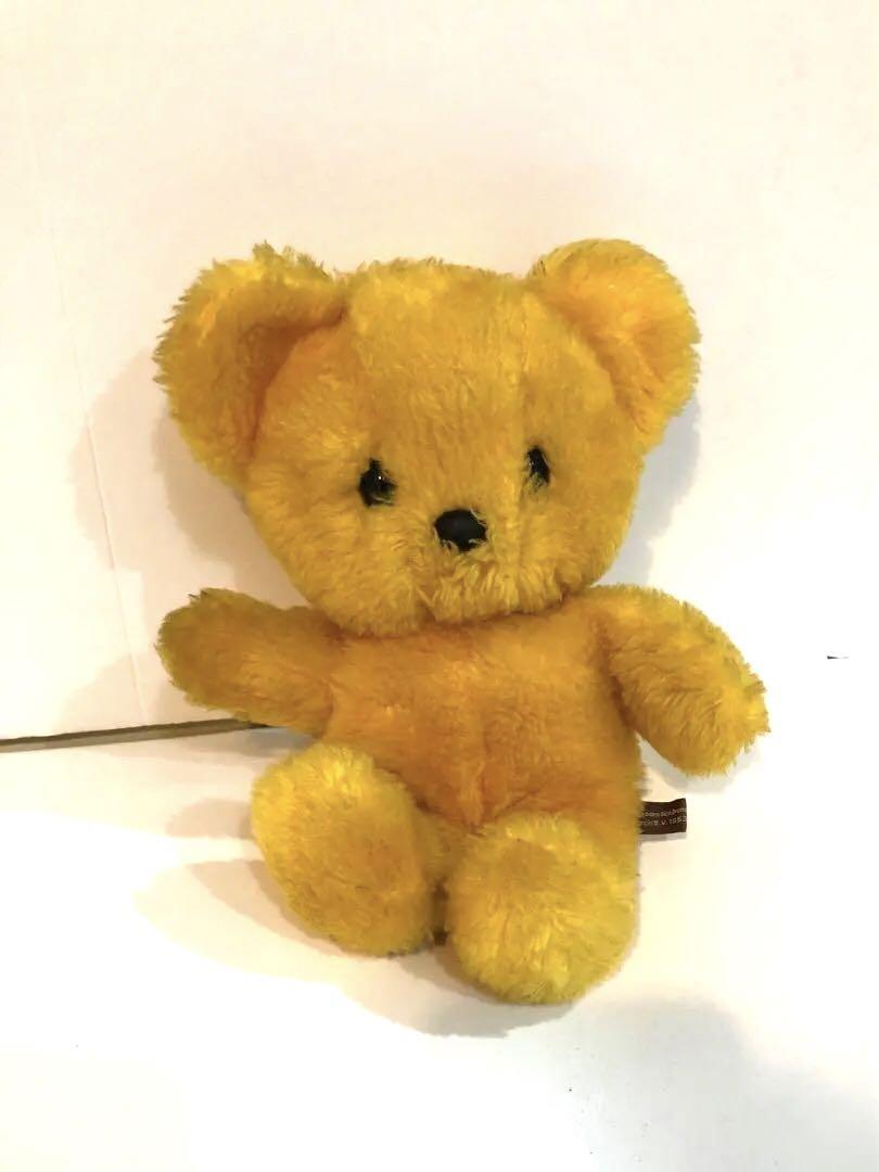 昭和レトロ　ぬいぐるみ　1963  ファースト社　ブルーナ　テディちゃん