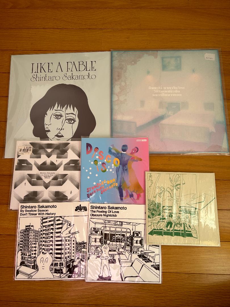 坂本慎太郎 レコード7枚セット - LP 7inch 12inch レア盤
