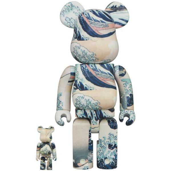 BE@RBRICK 葛飾北斎 神奈川沖浪裏 100％ & 400％ ベアブリック