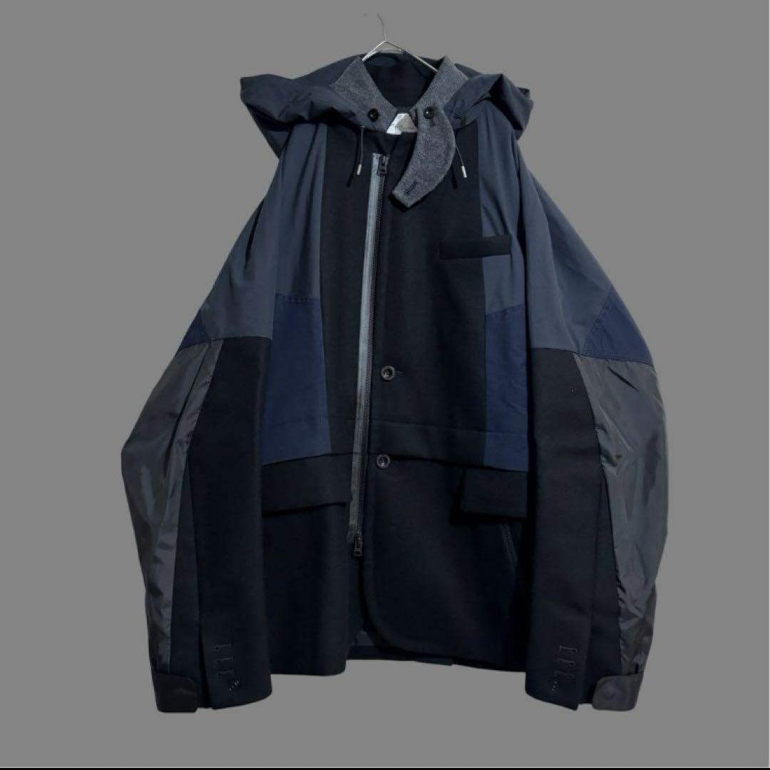 2021年秋冬　sacai　変形ジャケット