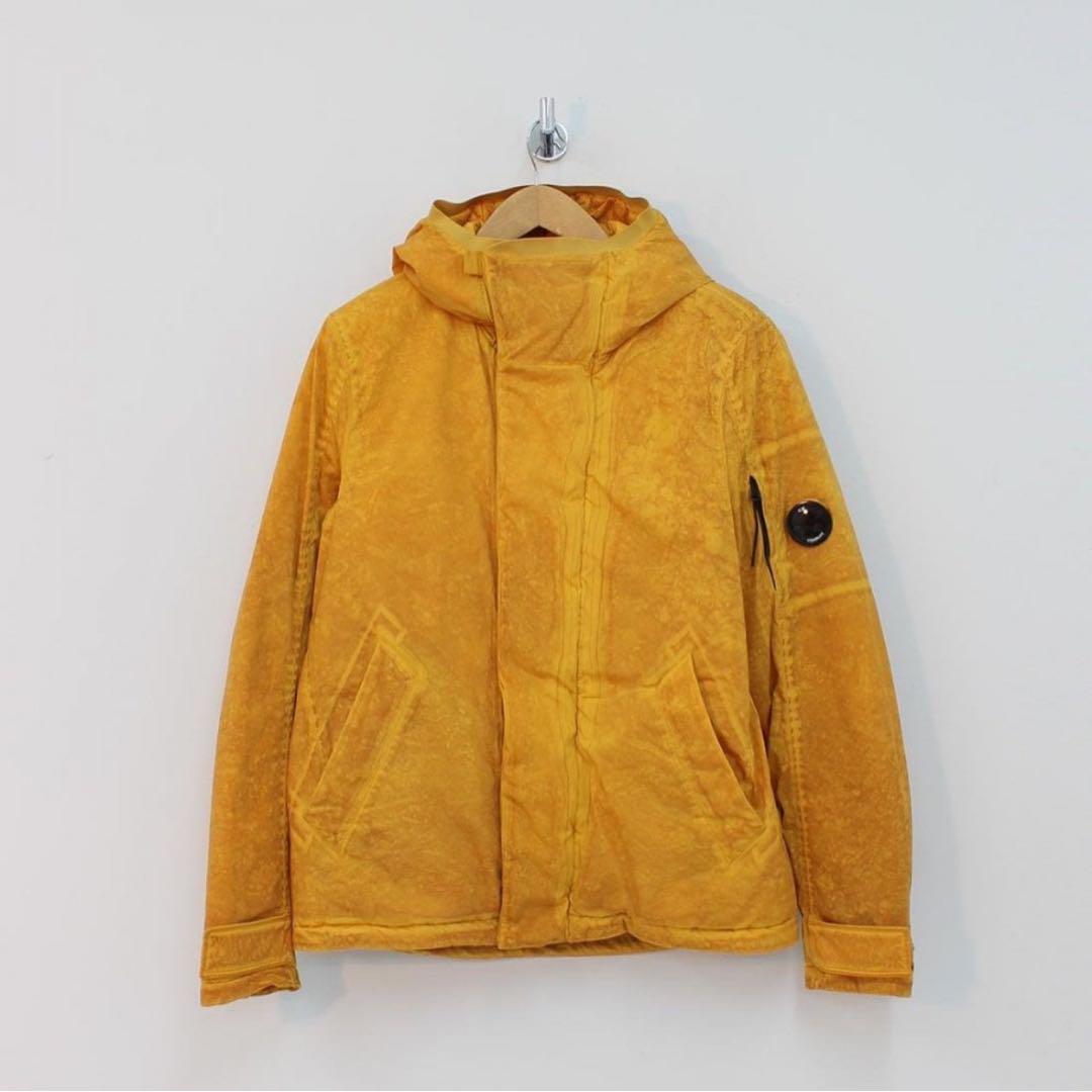 ★C.P.COMPANY ガーメントダイ加工ダウンJacket 48 イタリア製