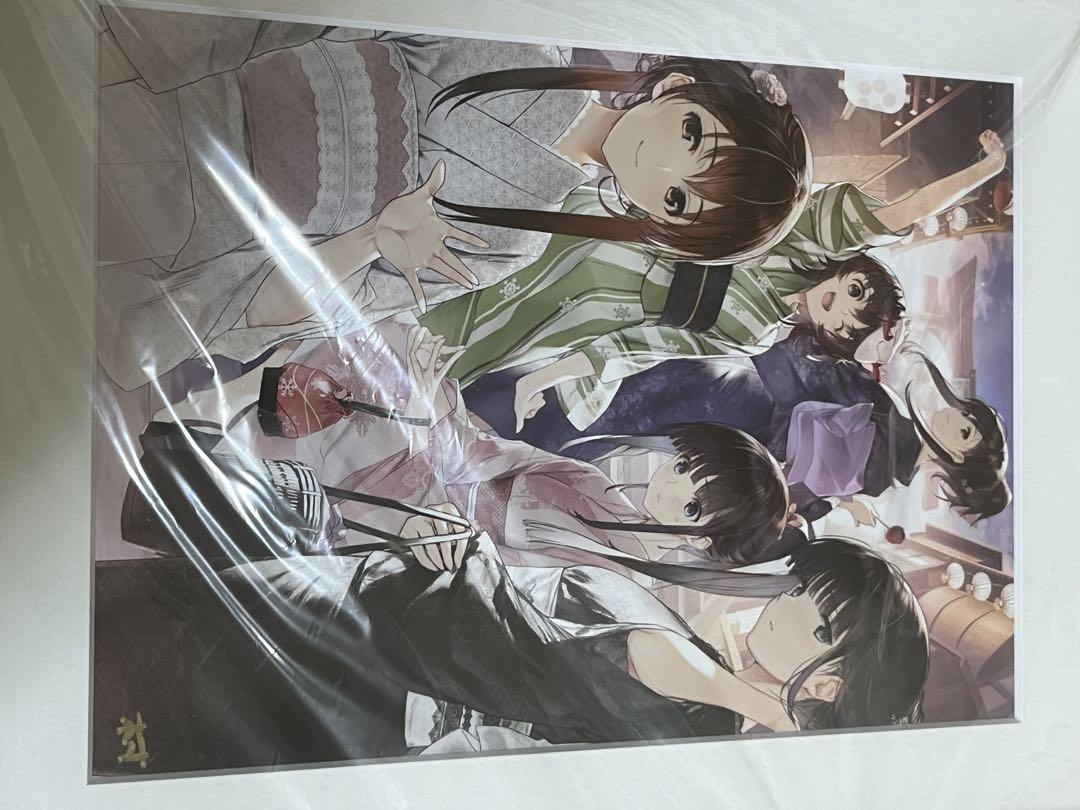 [C100] WHITE ALBUM2 なかむらたけし 直筆サイン入り複製原画