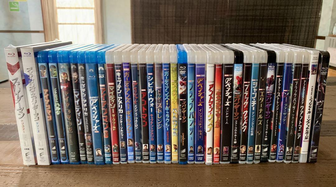 マーベルシネマティックユニバース　MCU　Blu-ray　41作品　まとめ売り