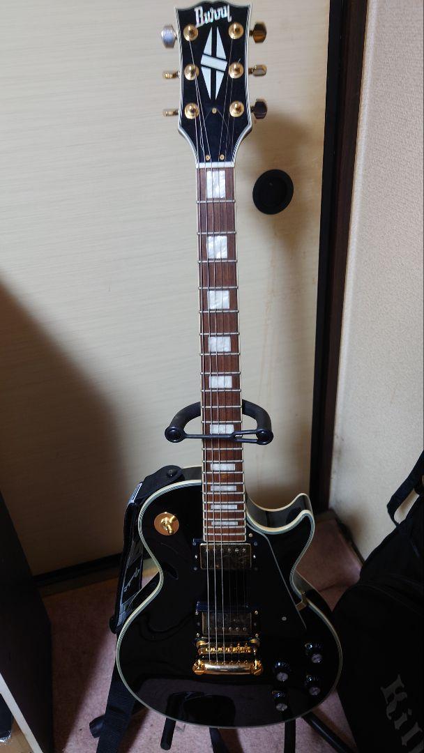Burny レスポールカスタム 後藤ひとりカスタム　ストラップ付き