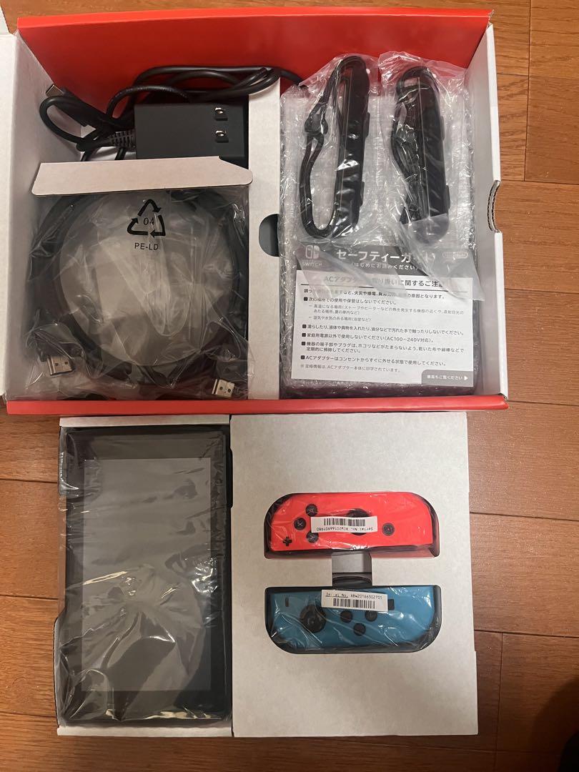 新型Nintendo Switch 付属品完備 ほぼ未使用