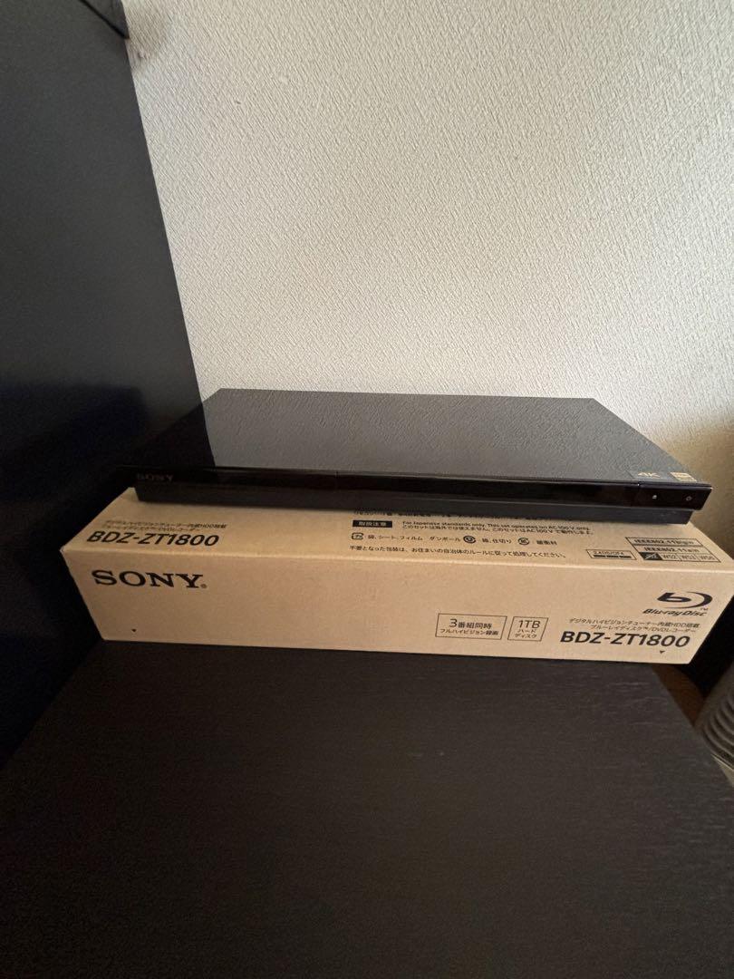SONY BDZ-ZT1800 1TB 外付けHDDセット