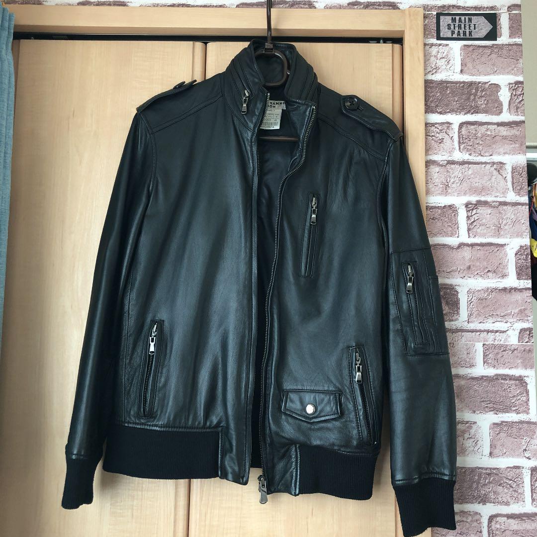 ライダース レザージャケット　羊革