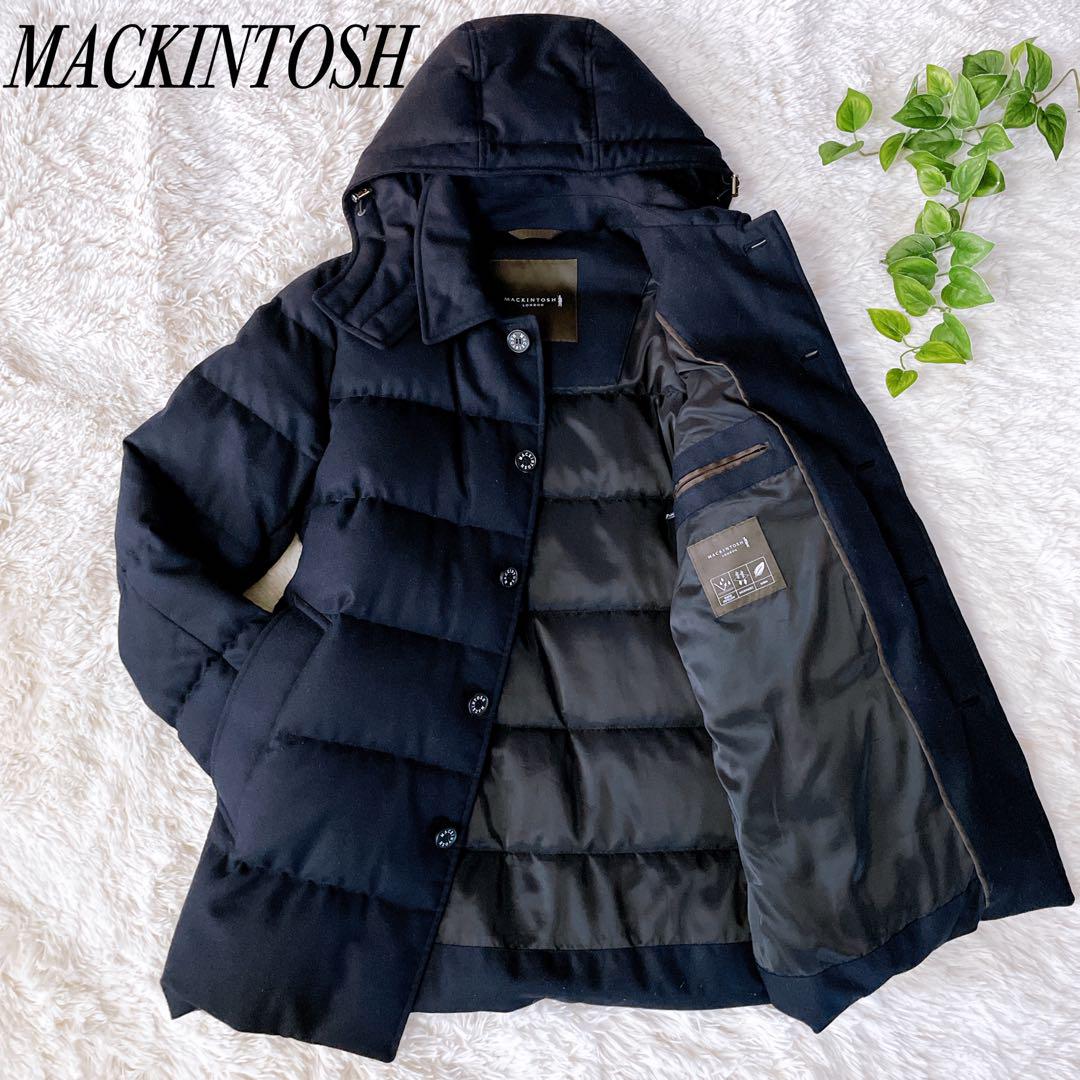 MACKINTOSH マッキントッシュ　ウールダウンジャケット  ネイビー　M