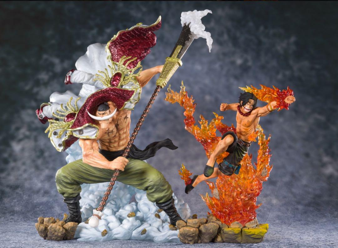 新品未開封　ワンピース　フィギュアーツZERO　白ひげ　エース　セット