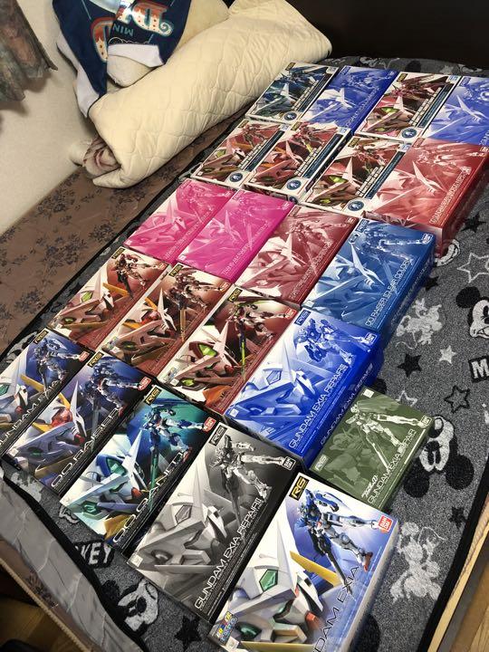 ダブルオーシリーズ　RG（リアルグレード）セミコンプリートセット
