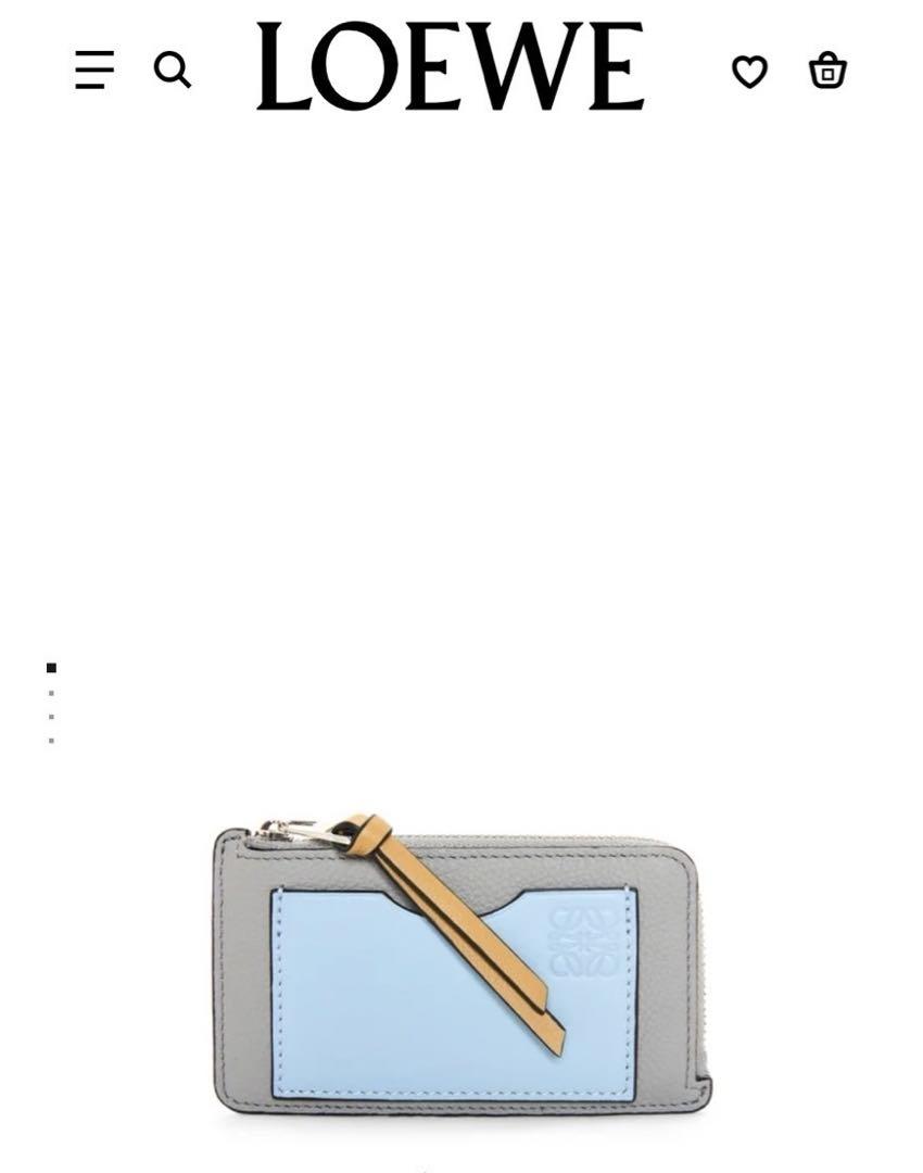 新品未開封 LOEWE ロエベ コインカードホルダー（ソフトグレインカーフ）