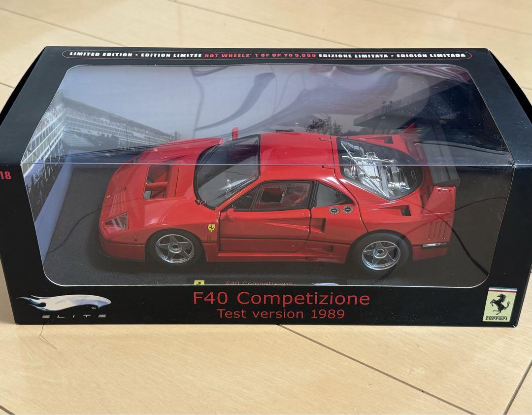 1/18 フェラーリ　f40 コンペティツィオーネ　テストバージョン　超希少