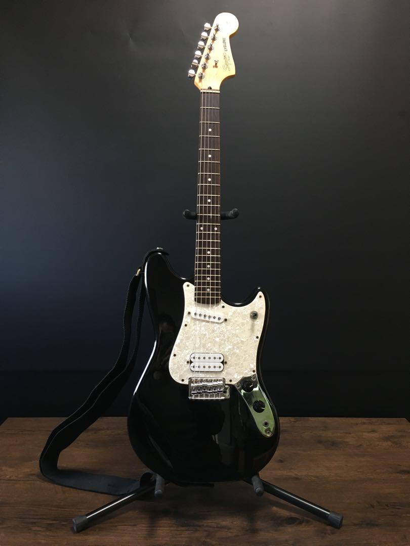 Squire by Fender CYCLONE エレキギター 黒