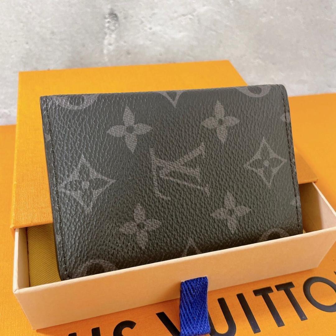 LOUISVUITTON ルイヴィトン カードケース モノグラム エクリプス