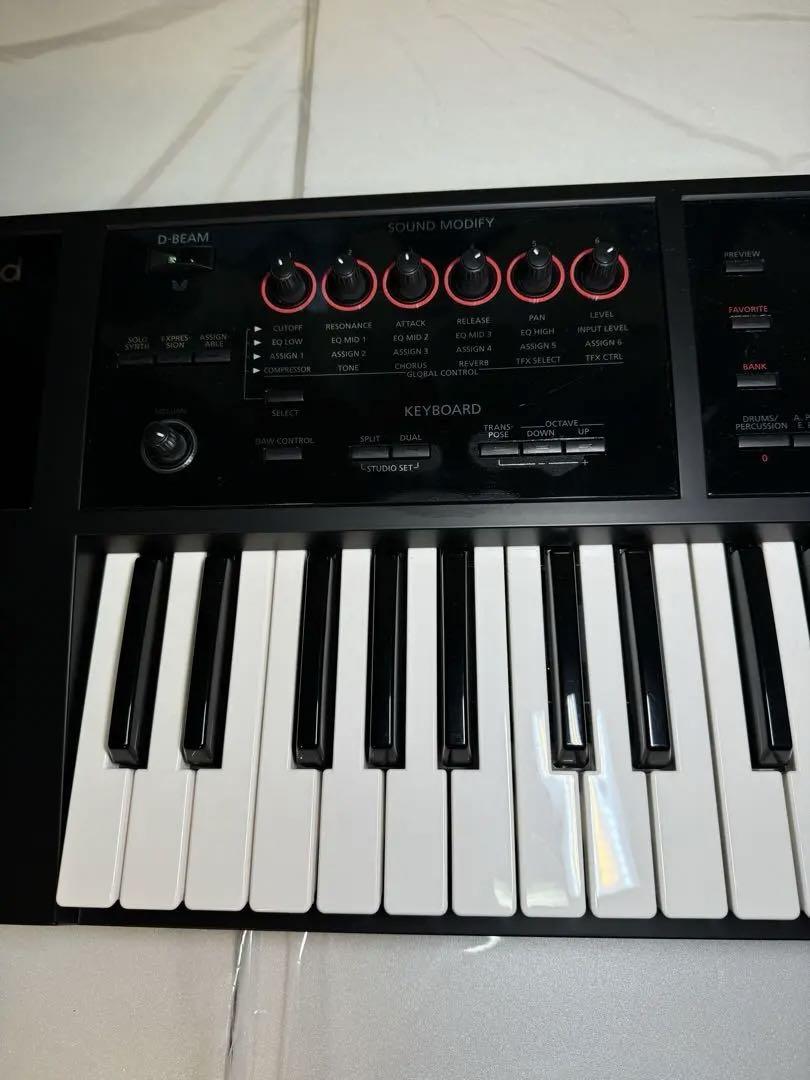 ローランド Roland シンセサイザー FA-06 ブラック 61鍵盤