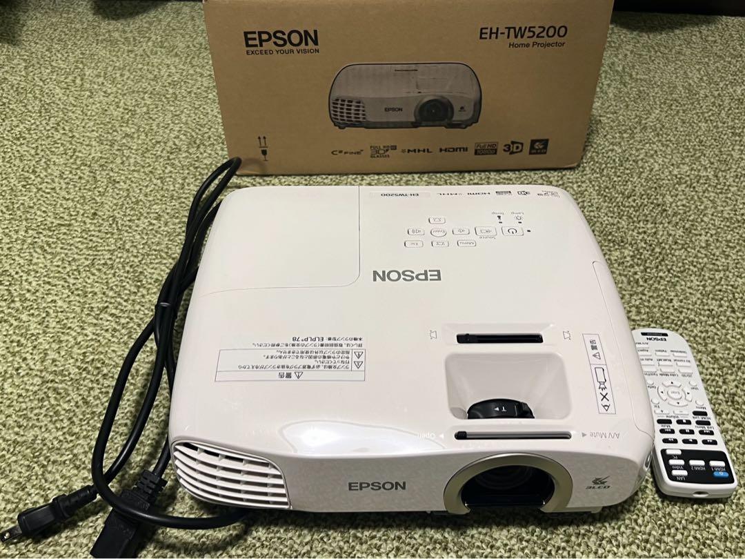 ホームプロジェクター EPSON EH-TW5200