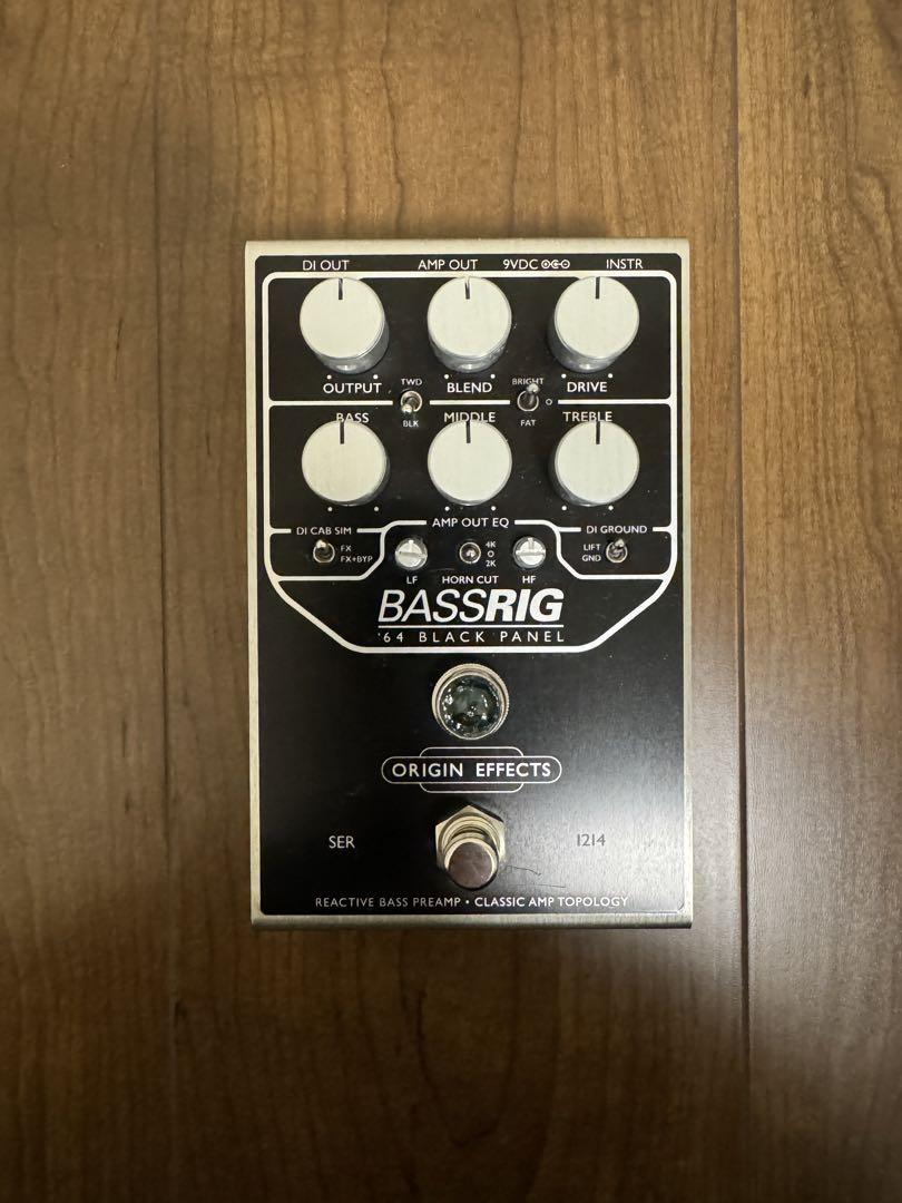 ORIGIN EFFECTS  BassRIG ’64 Black Panel