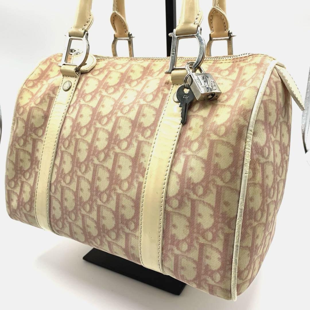 【美品】ヴィンテージ　Christian Dior　トロッター　ボストンバッグ