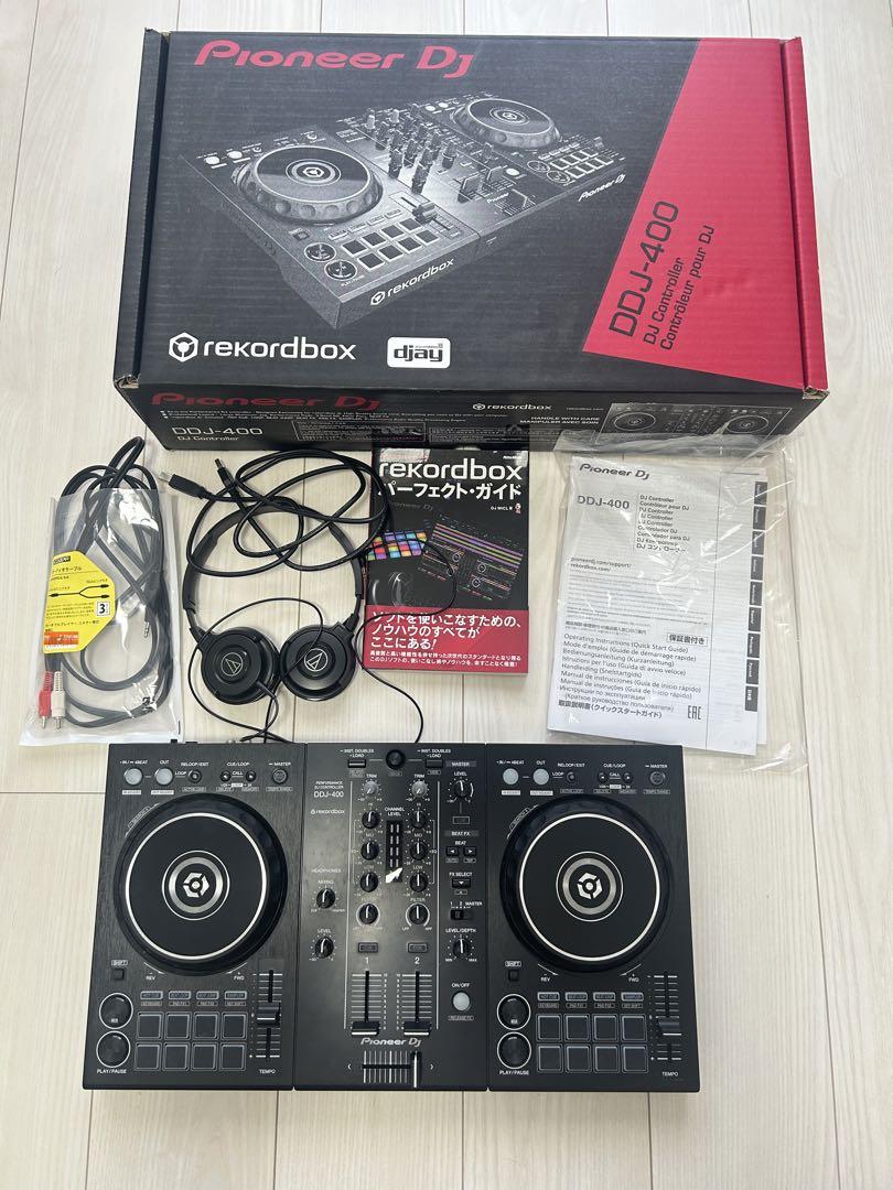 【箱・本・オーディオケーブル有り】Pioneer DDJ-400