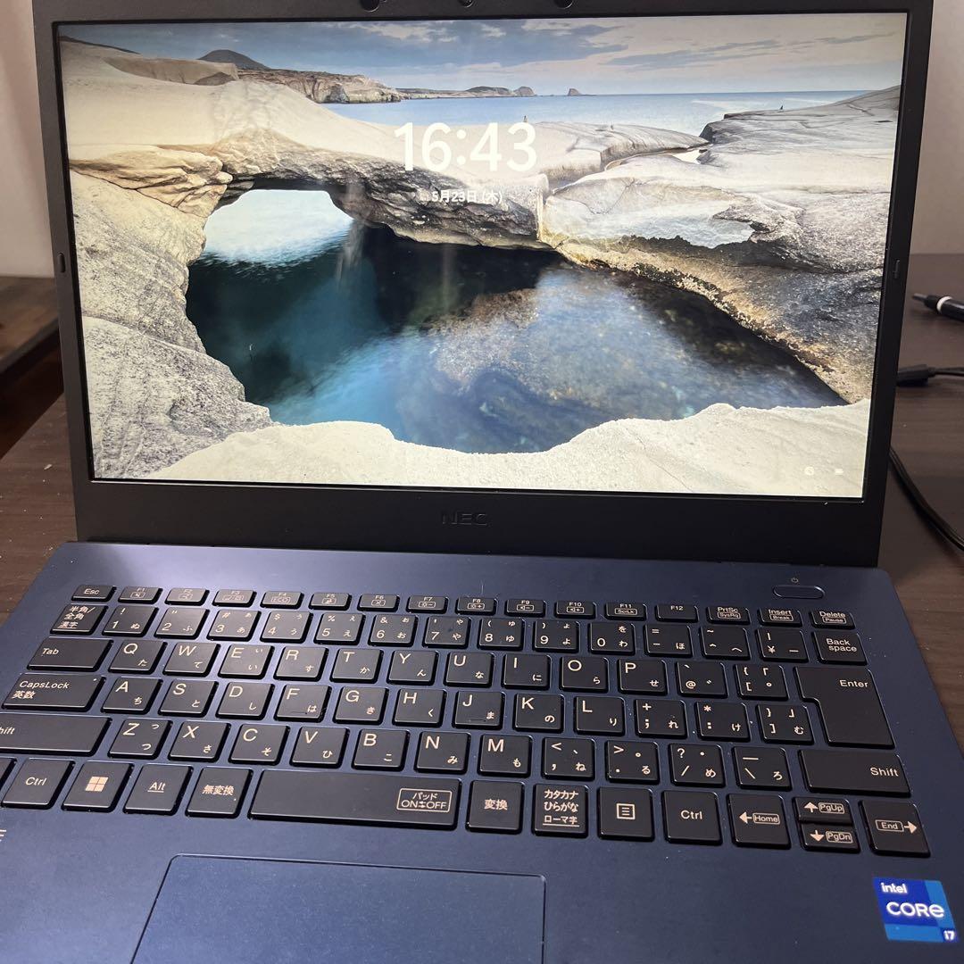NEC 14型ワイド LAVIE N14 PC-N1475CAL　ネイビーブルー