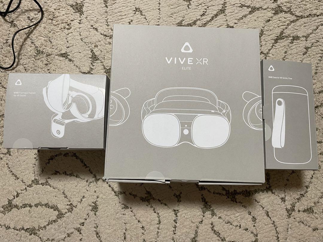 htc vive xr elite ＋ フルフェイストラッカー・ケース付き