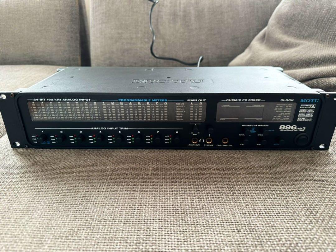 DTM・DAW motu 896 mk3 Hybrid