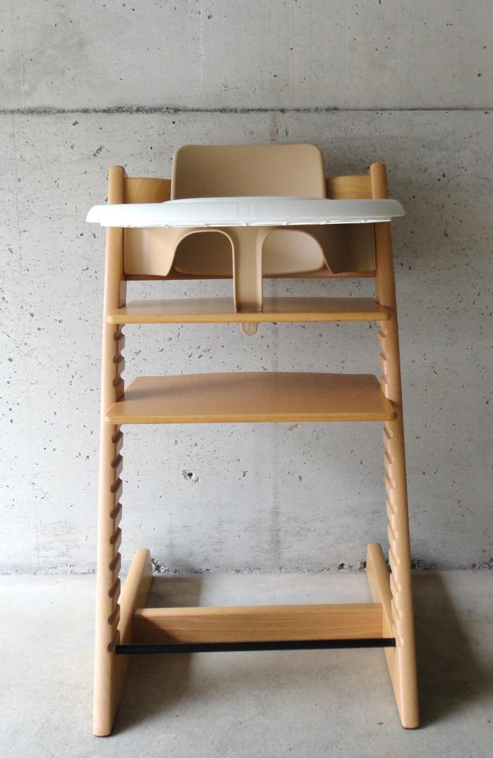 ぶん太　STOKKE　ナチュラルSN.６～　ベビーセット＆トレイ付