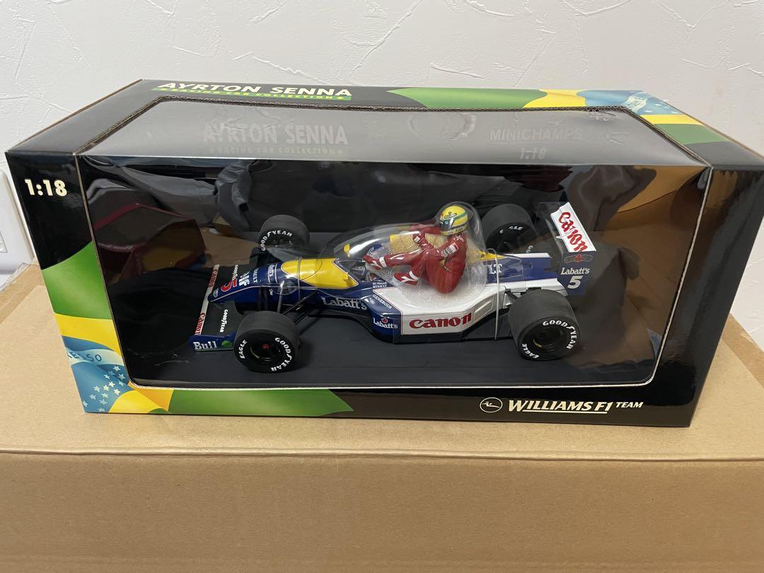 1/18 ウィリアムズルノー FW14 マンセル セナ