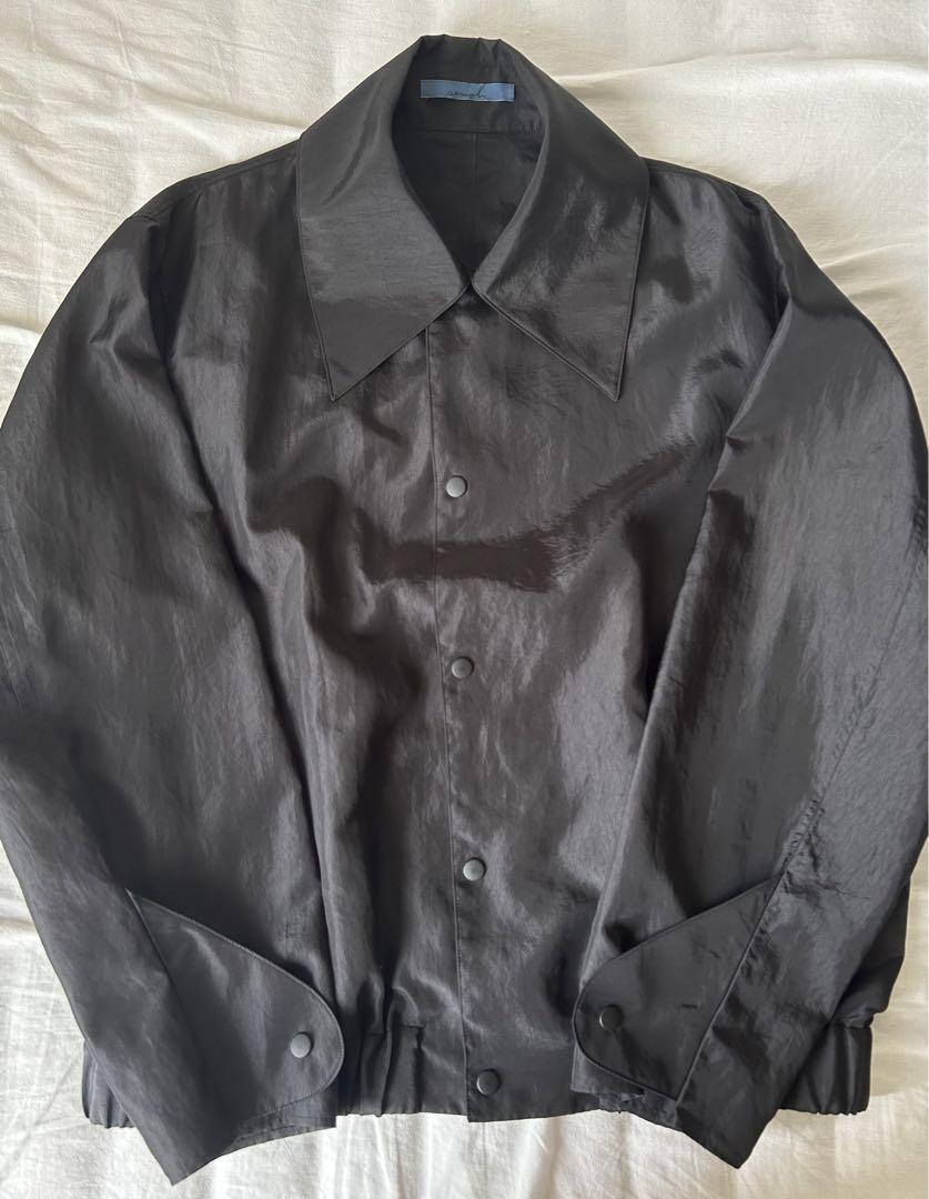 semoh Wide Collar Drizzler Jacket（black）