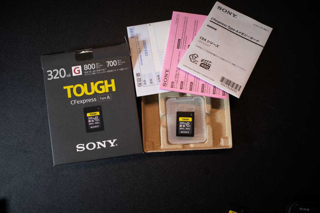 その他 Sony CFexpress Type A TOUGH 320GB