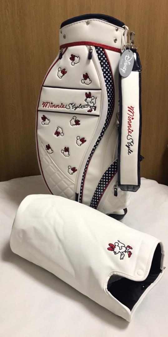 希少 良品 DISNEY minnie style GOLF キャディバッグ