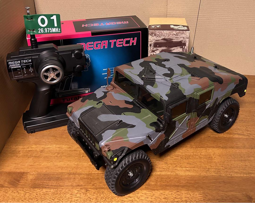 タミヤ　ラジコン　RC 　ハマー　M1025　1/12　プロポ付き　フタバ