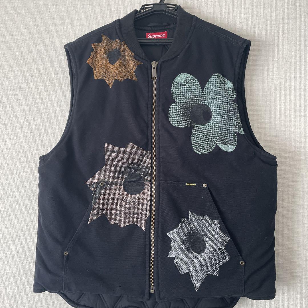 トップス Supreme Nate Lowman Work Vest Black