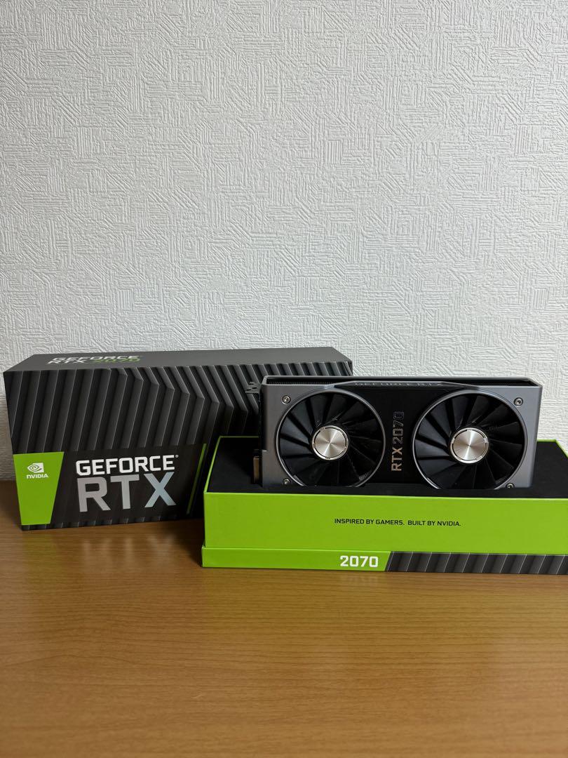 グラフィックボード・グラボ・ビデオカード NVIDIA RTX 2070 Founders Edition FE