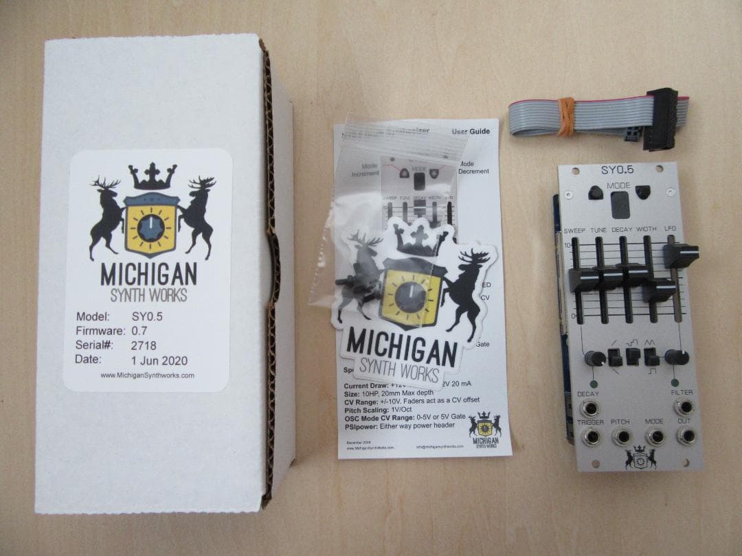 DTM・DAW Michigan Synth Works SY0.5 Sliver