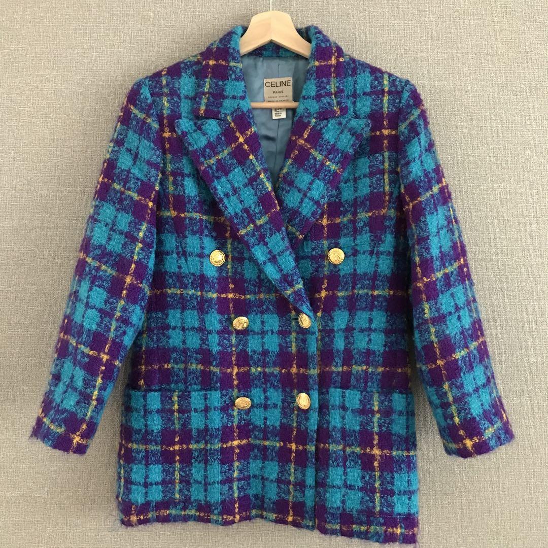 【美品】CELINE セリーヌ　ジャケット　レディース　38 B5@5