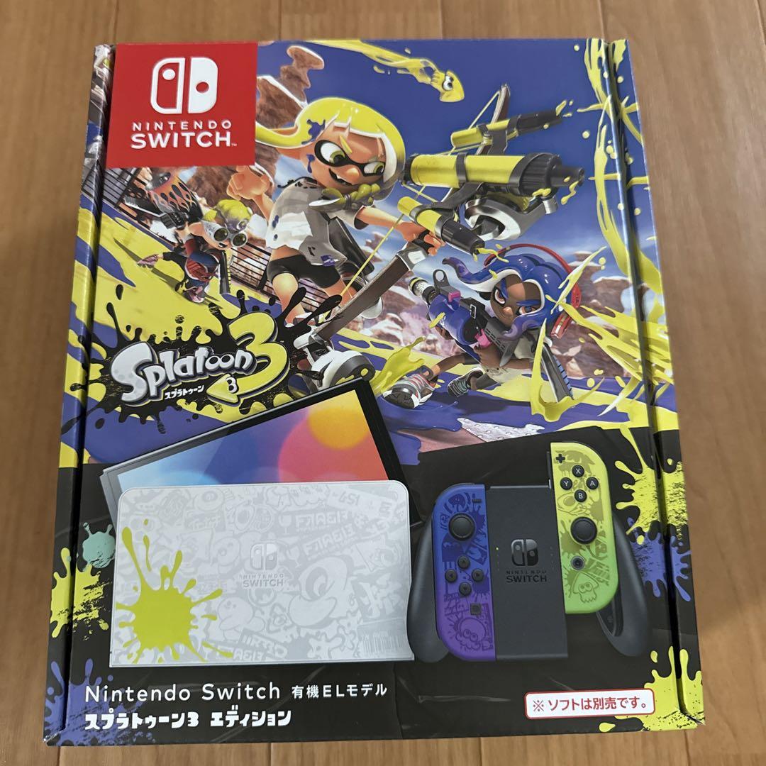 任天堂　Switch　有機El モデル　スプラトゥーン3　エディション　新品