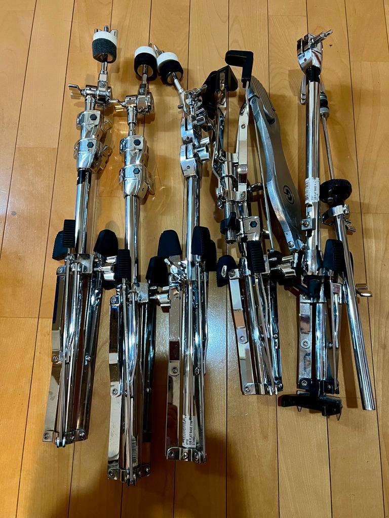 ジブラルタル製　フラットベーススタンド5種　ハードウエアセット